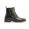 Hush Puppies PRIA Womens Leather Ankle Boots Black