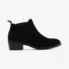 Hush Puppies ISOBEL Womens Leather Ankle Boots Black