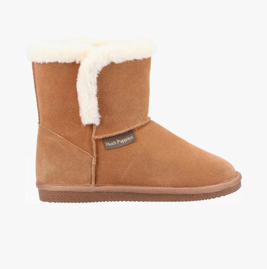 Hush Puppies ASHLEIGH Womens Slippers Tan