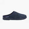 Hush Puppies ASHTON Mens Leather Mule Slippers Navy