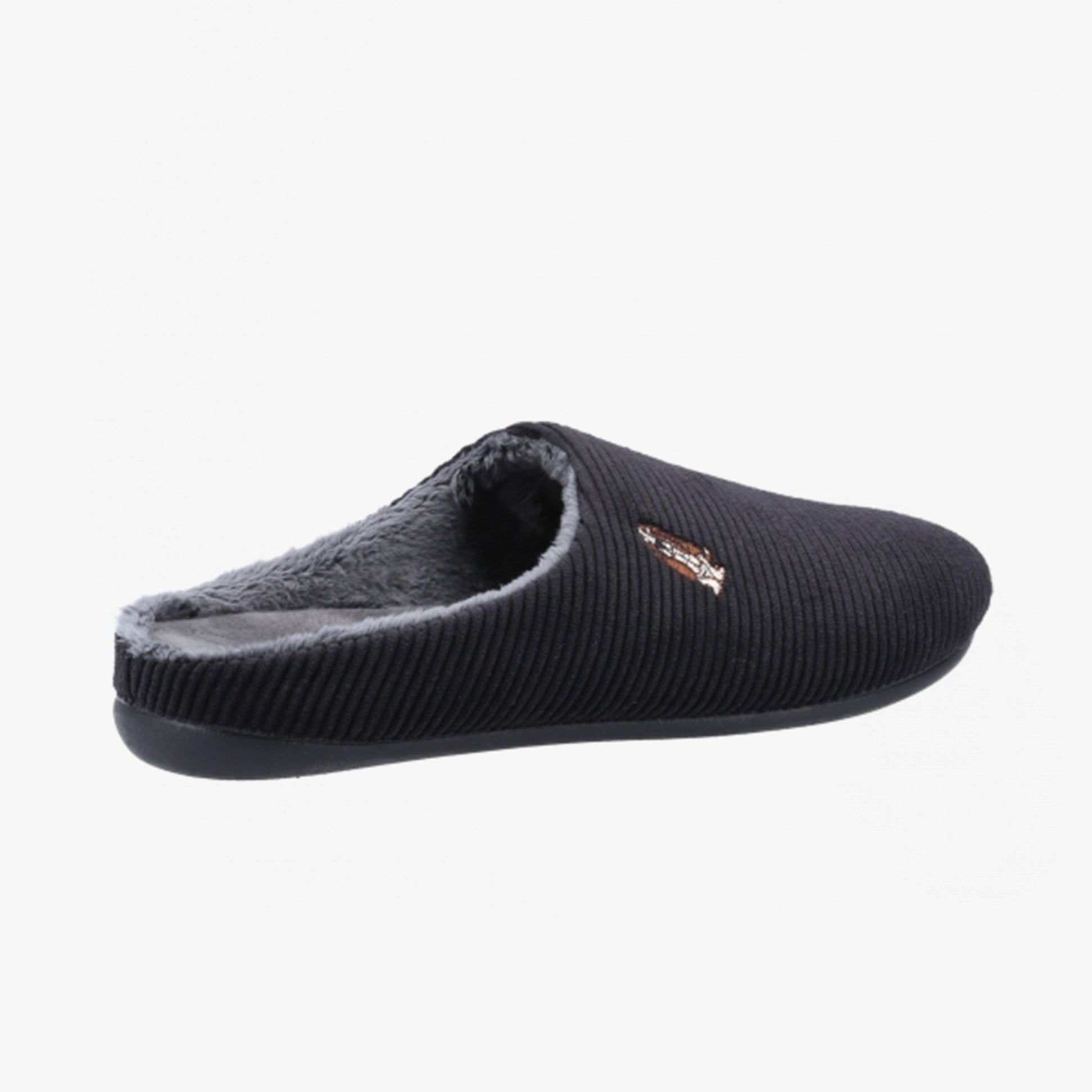 Hush Puppies REID Mens Mule Slippers Black