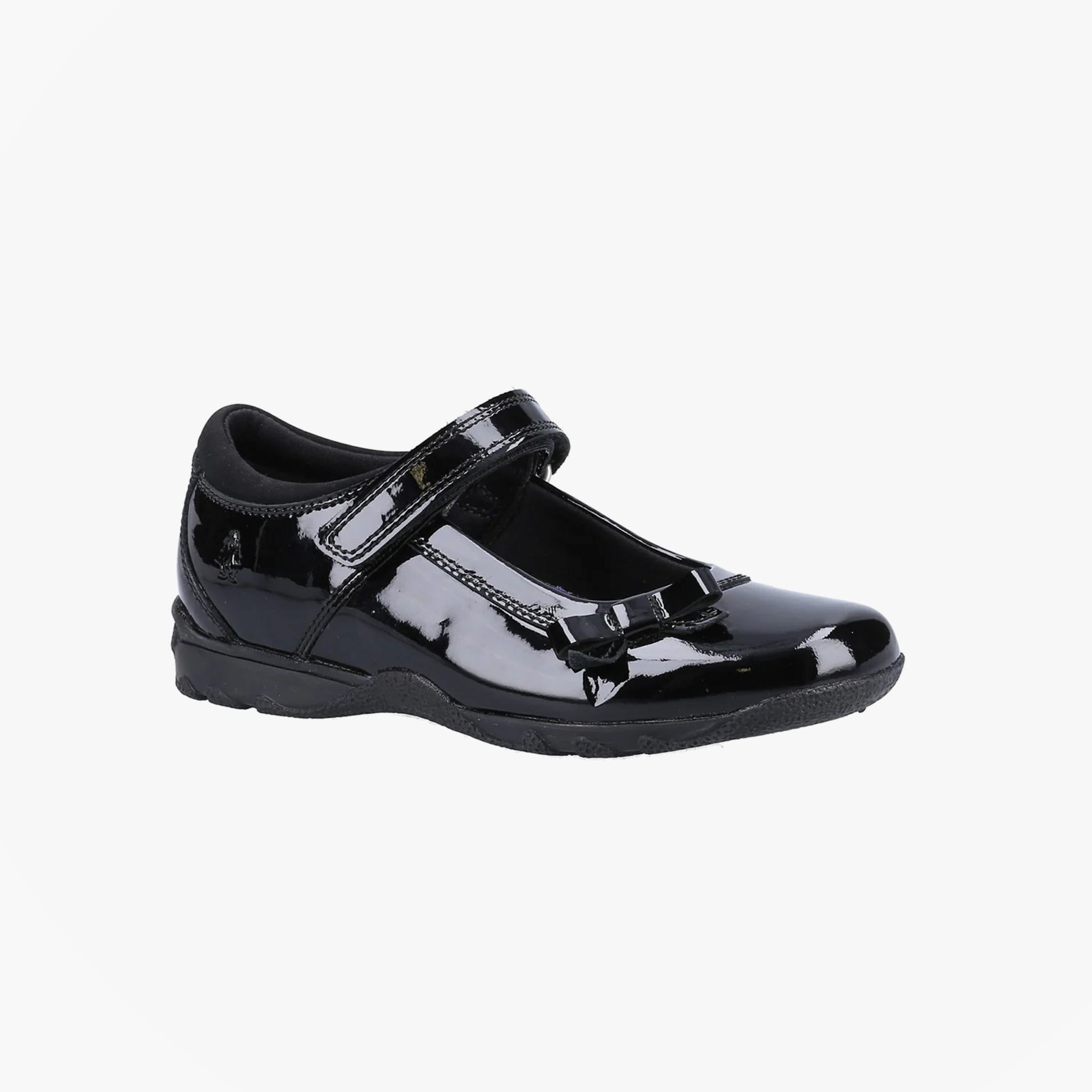 Hush Puppies CARRIE Girls School Shoes Black