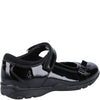 Hush Puppies CARRIE Girls School Shoes Black