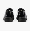 Hush Puppies SALLY Girls Leather School Shoes Black Patent
