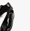 Hush Puppies SALLY Girls Leather School Shoes Black Patent