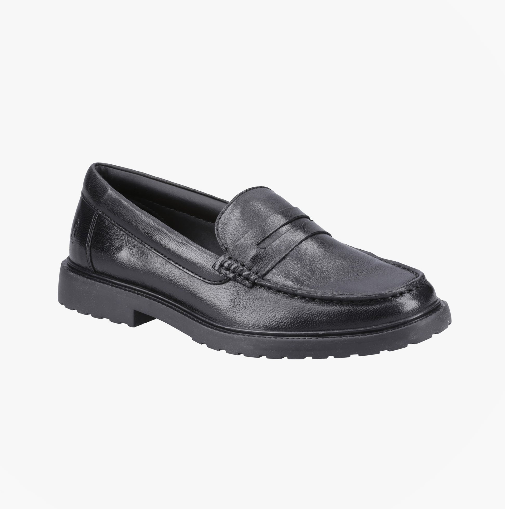 Hush Puppies VERITY SLIP ON Womens Loafer Shoes Black