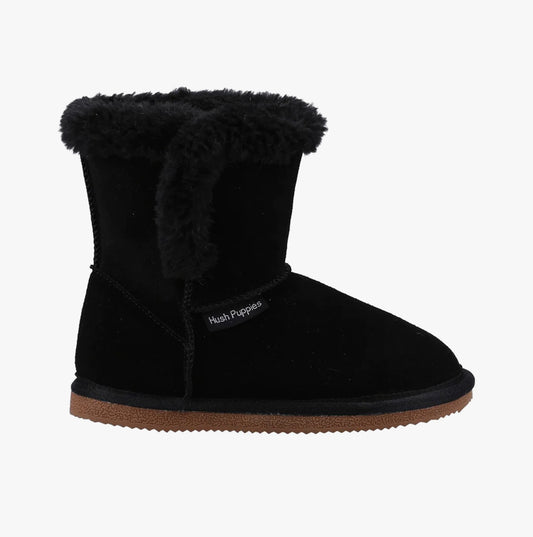 Hush Puppies ASHLYNN SLIPPER Girls Slippers Black
