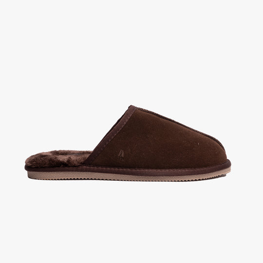 Hush Puppies COADY SLIPPER Classic Mens Slippers Brown