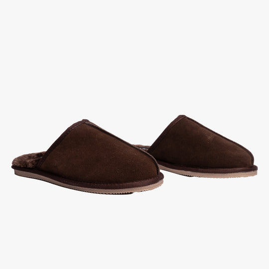 Hush Puppies COADY SLIPPER Classic Mens Slippers Brown