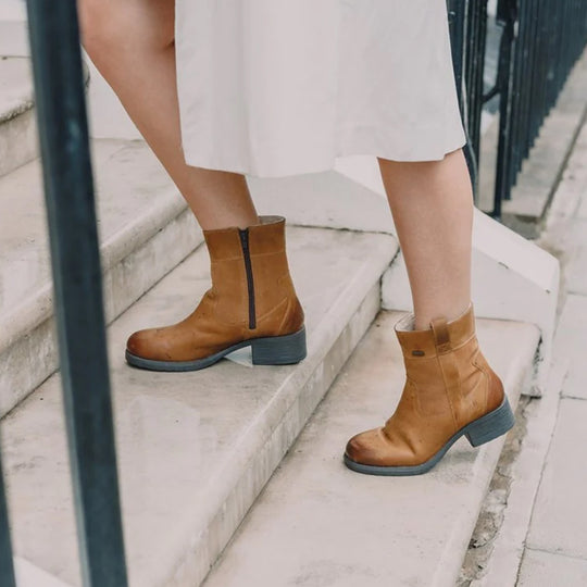 Hush Puppies SASKIA Womens Boots Tan