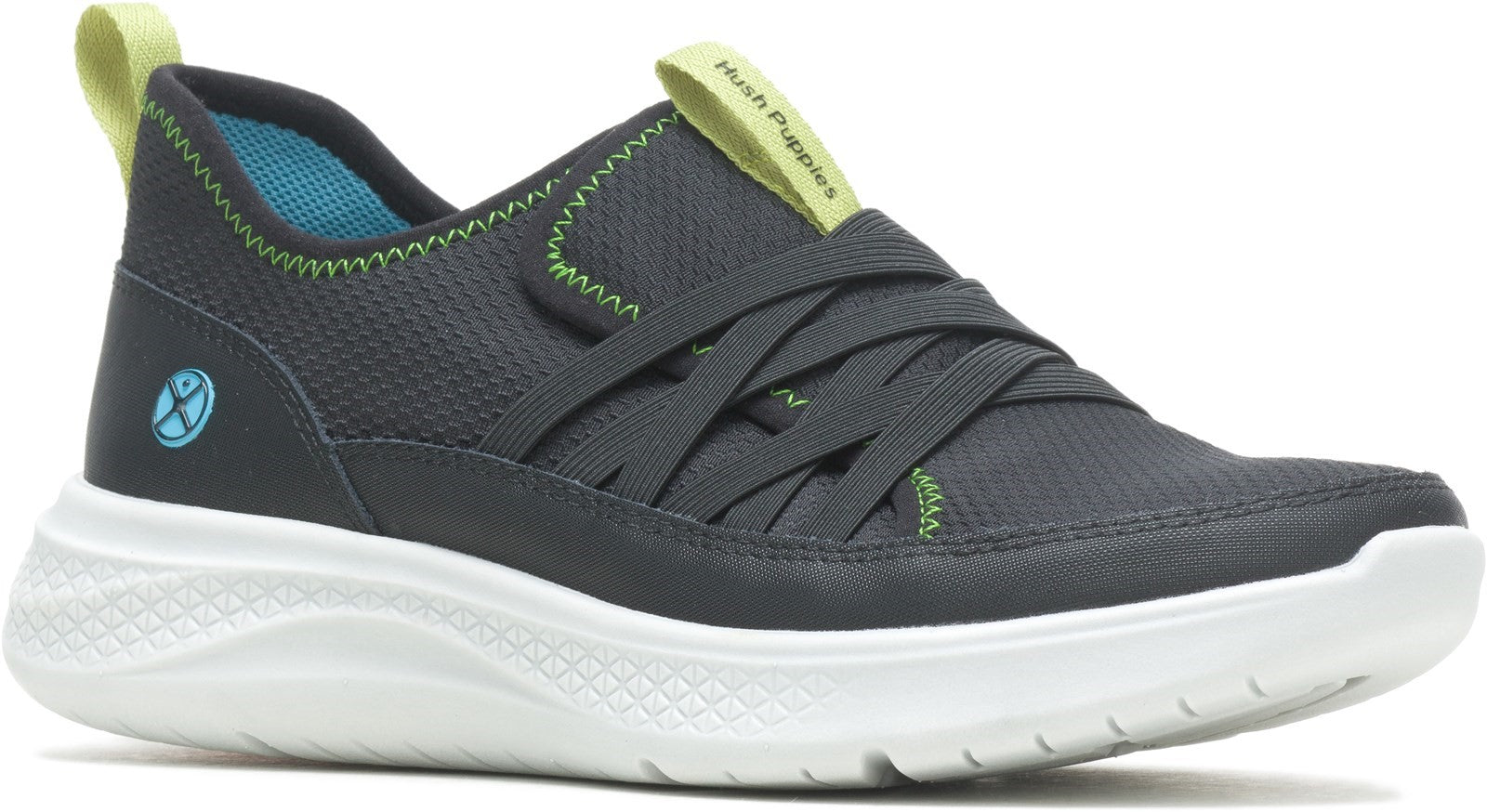 Hush Puppies ELEVATE STEP IN Ladies Trainers Black