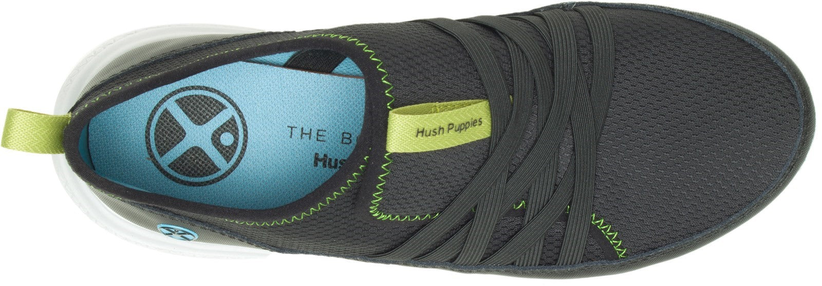 Hush Puppies ELEVATE STEP IN Ladies Trainers Black