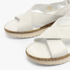 Hush Puppies SAPHIRA Womens Slingback Sandals White