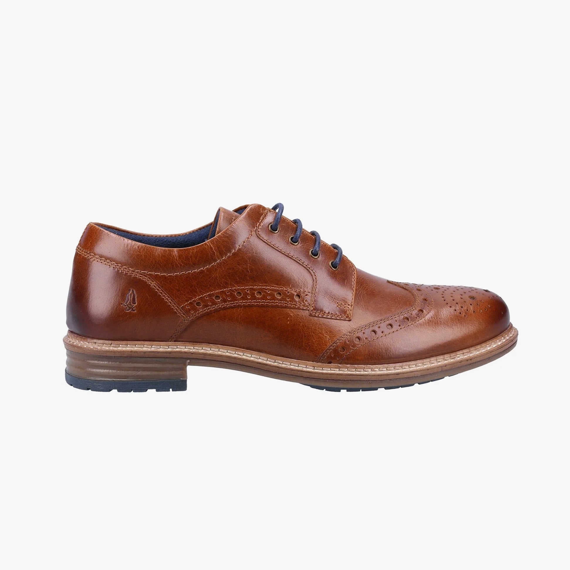 Hush Puppies JAYDEN BROGUE Mens Shoes Tan