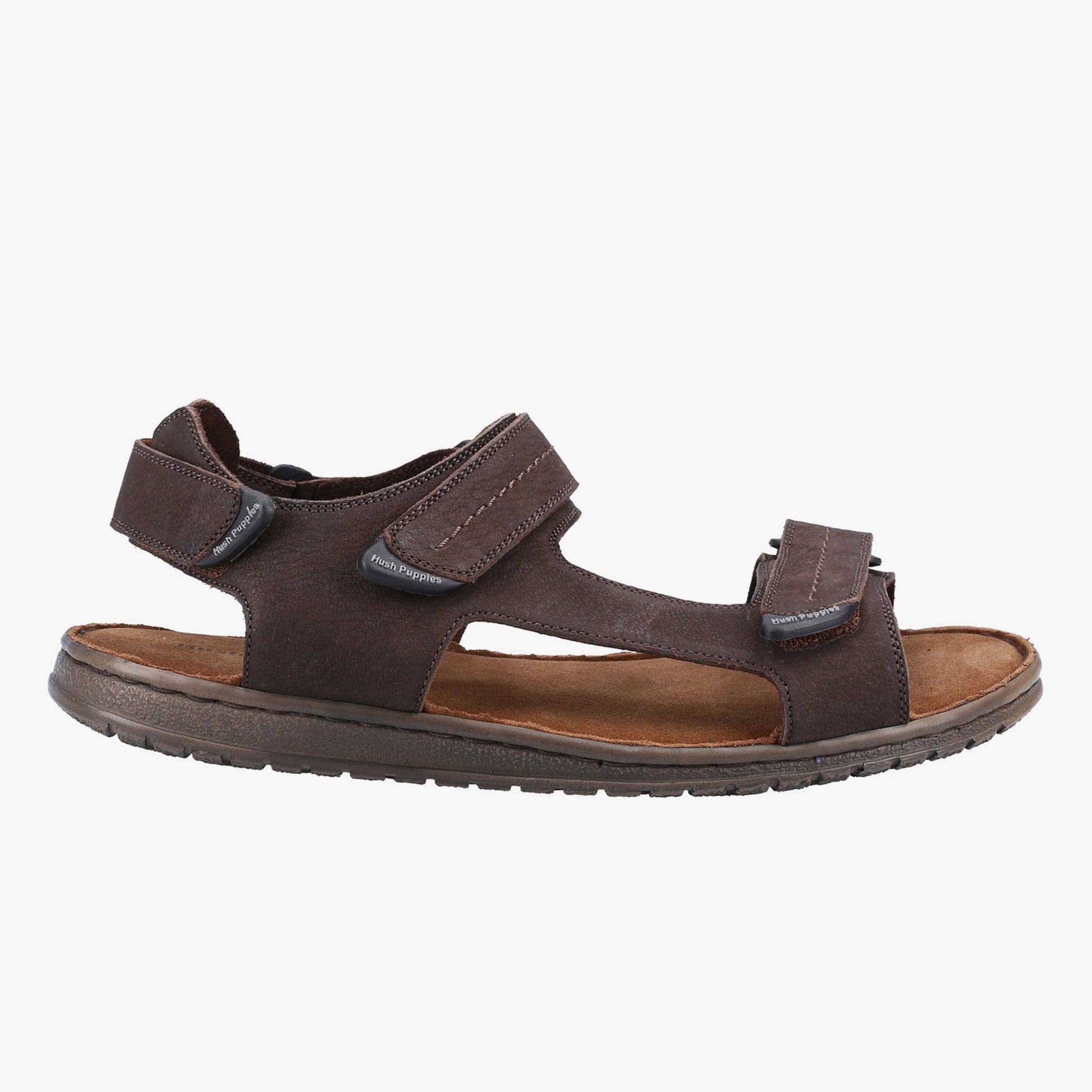 Hush Puppies NEVILLE QUARTER STRAP Mens Sandals Brown