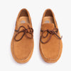 Hush Puppies REUBEN Mens Boat Shoes Tan