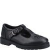 Hush Puppies FIONA Girls Leather School Shoes Black