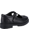 Hush Puppies FIONA Girls Leather School Shoes Black