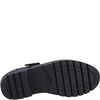 Hush Puppies FIONA Girls Leather School Shoes Black