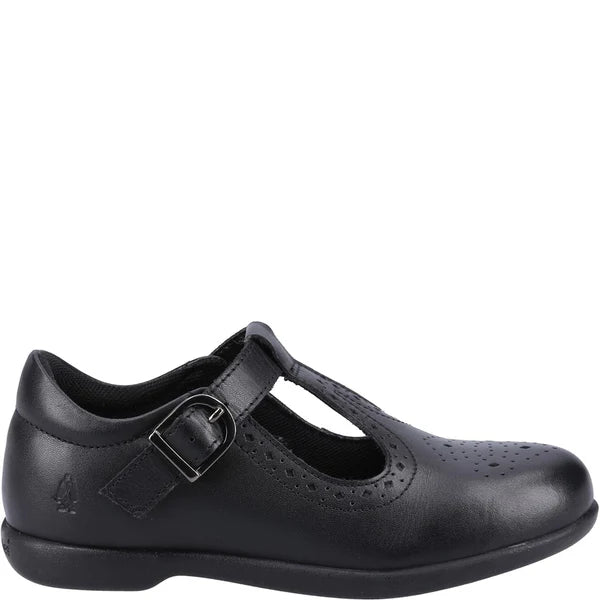 Hush Puppies BRITNEY Girls Shoes Leather Black