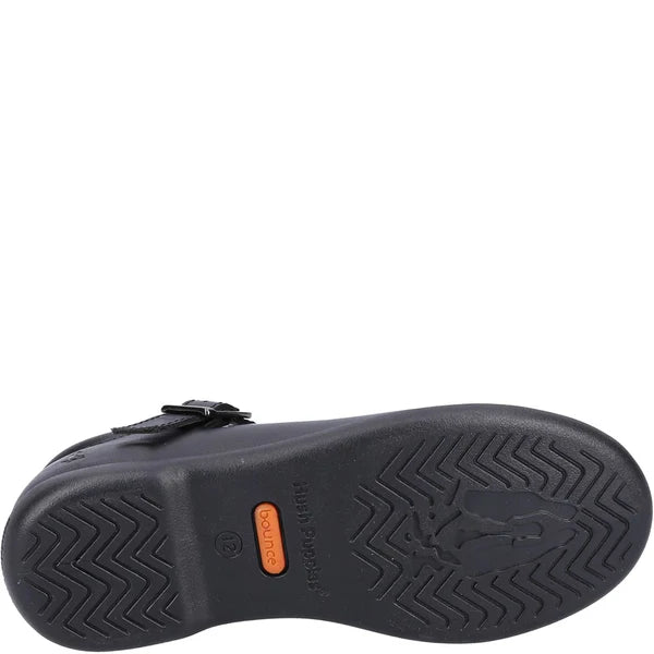 Hush Puppies BRITNEY Girls Shoes Leather Black