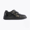 Hush Puppies RYAN Boys Leather School Shoes Black