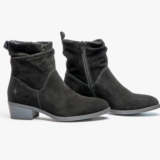 Hush Puppies IRIS Womens Ankle Boots Black
