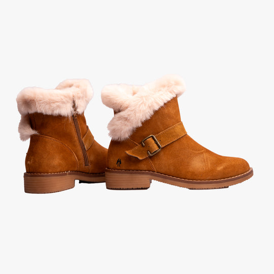 Hush Puppies HANNAH Womens Ankle Boots Tan