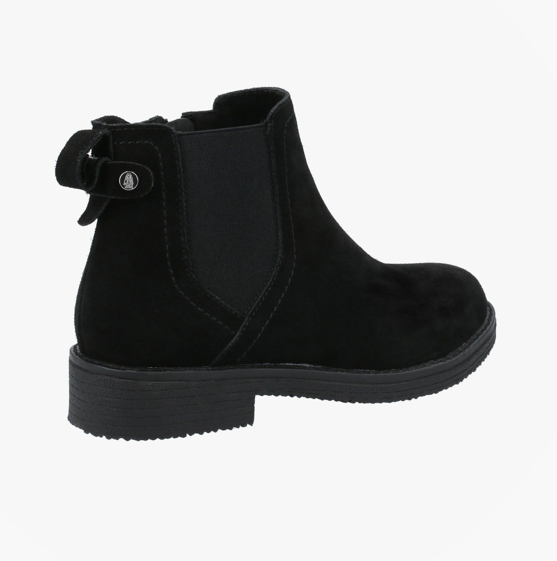 Hush Puppies MADDY WIDE Womens Leather Chelsea Boots Black