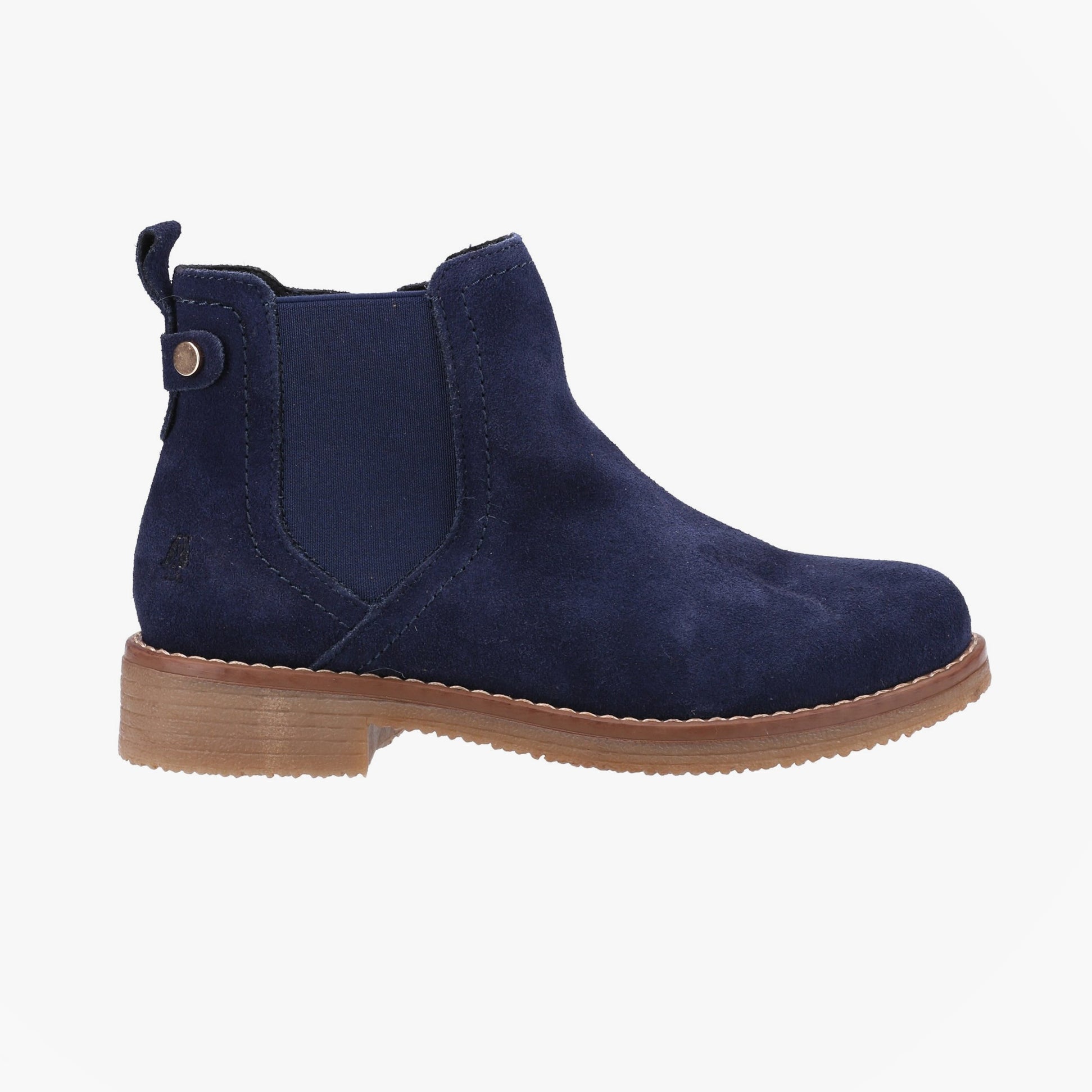 Hush Puppies MADDY WIDE Womens Chelsea Boots Navy
