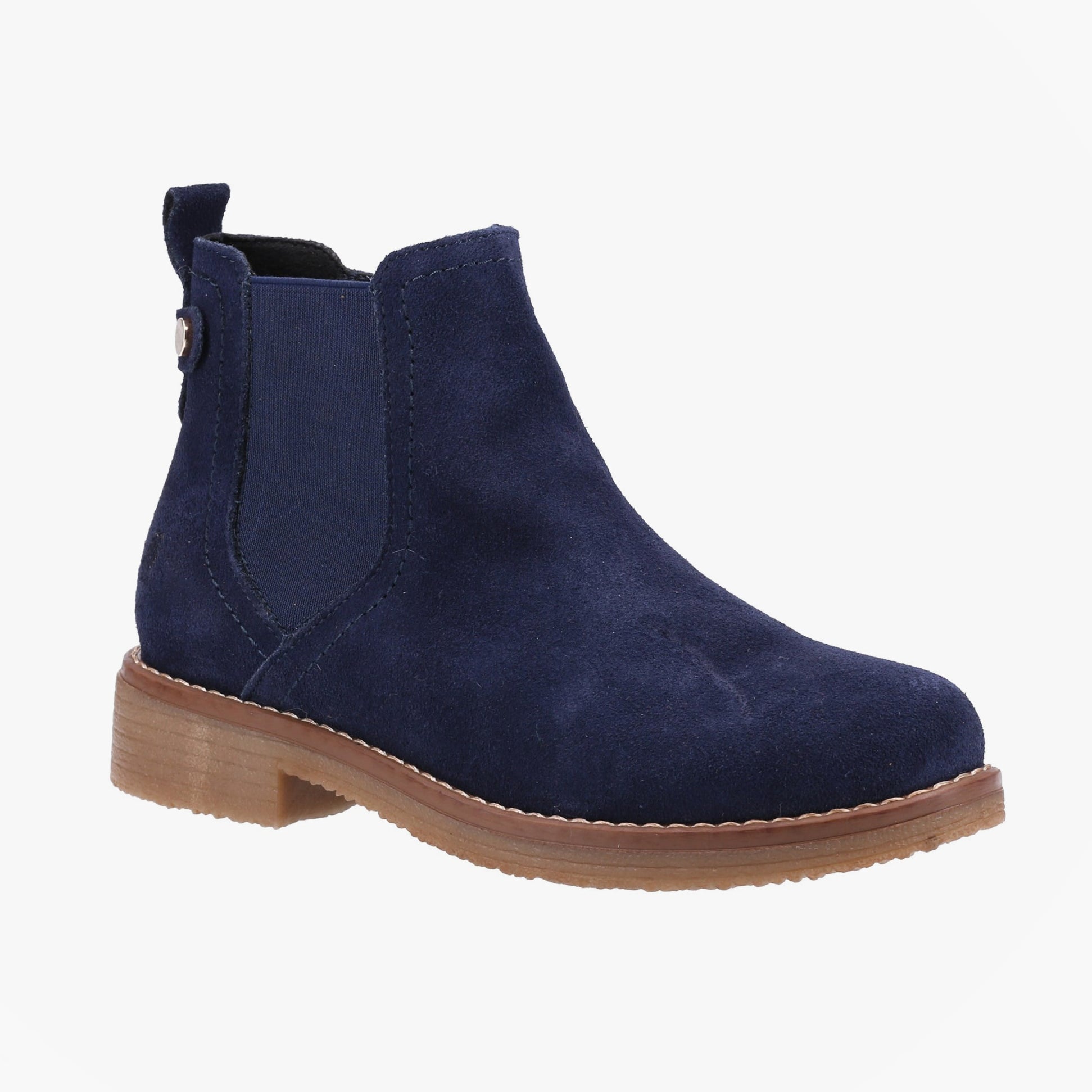 Hush Puppies MADDY WIDE Womens Chelsea Boots Navy