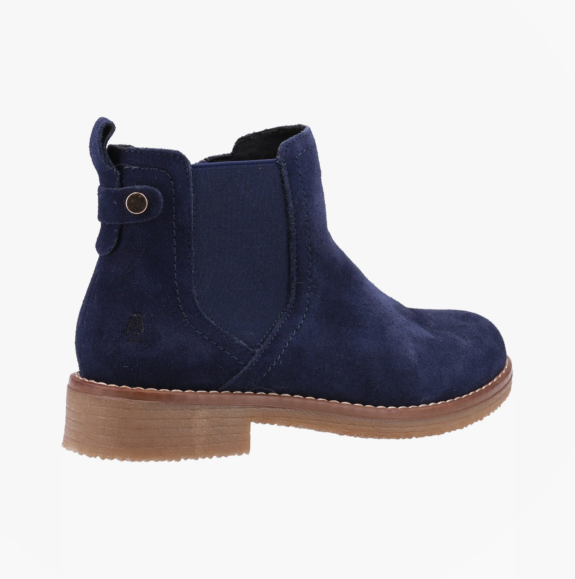 Hush Puppies MADDY WIDE Womens Chelsea Boots Navy