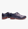 Hush Puppies NATALIA Womens Leather Brogues Navy