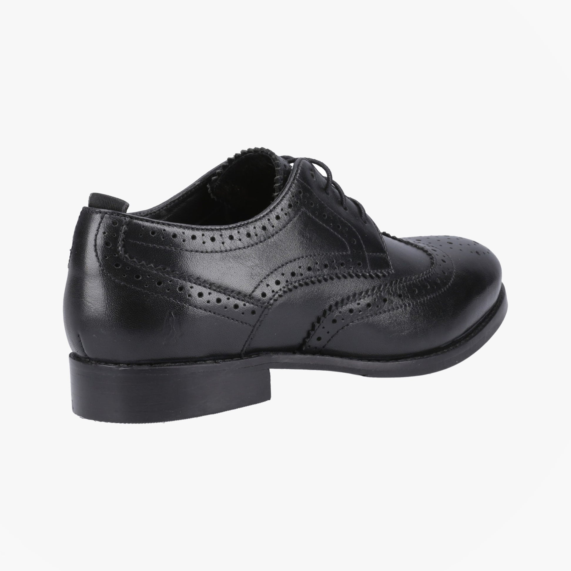 Hush Puppies NATALIA Womens Brogue Shoes Black