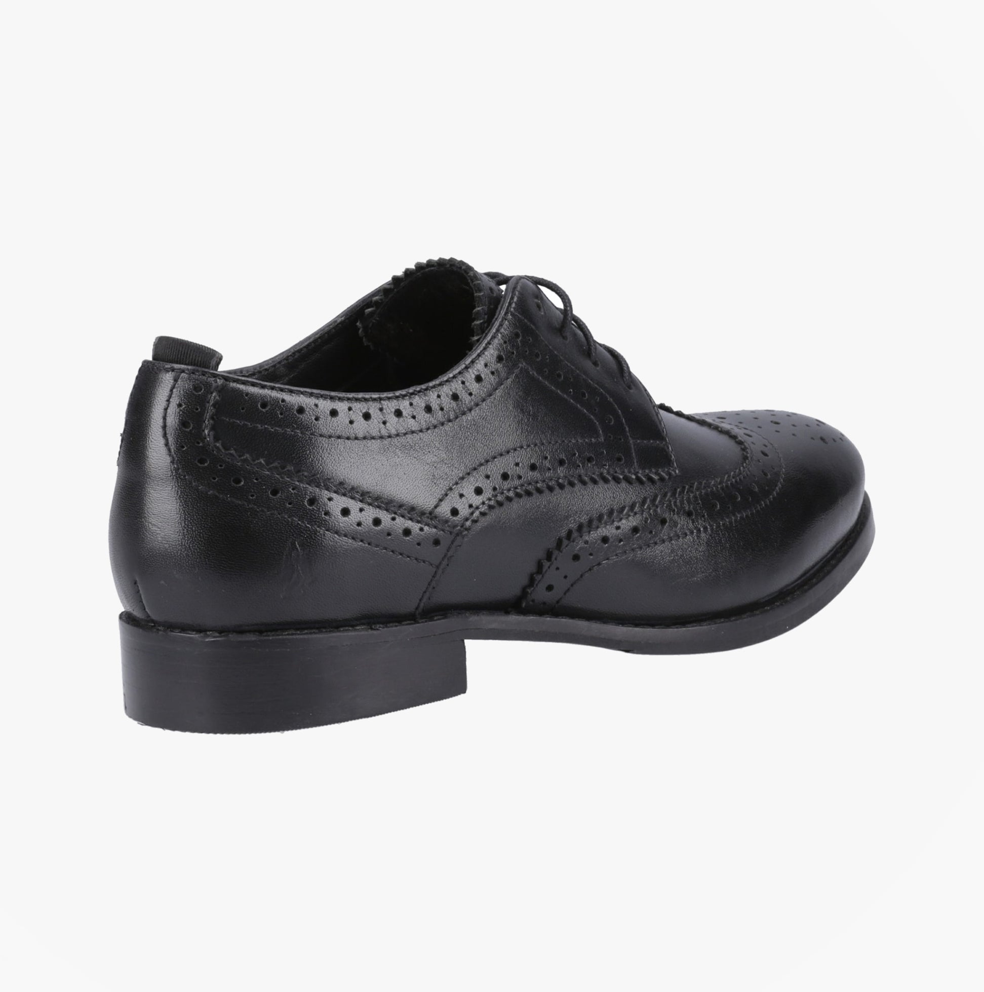 Hush Puppies NATALIA Womens Brogue Shoes Black