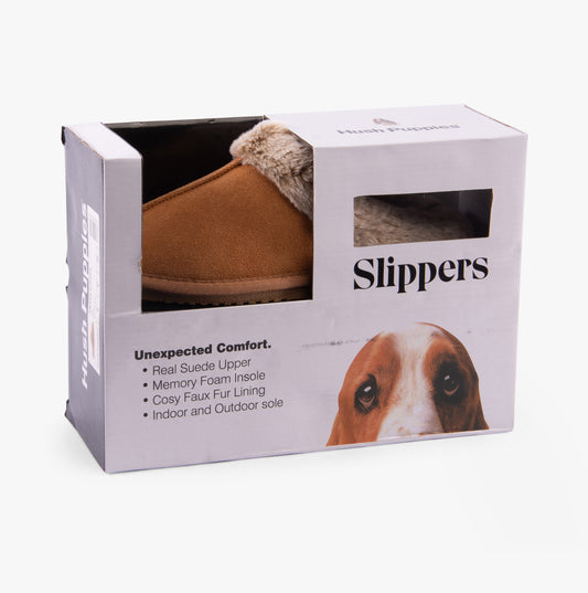 Hush Puppies AMARA Womens Slippers Tan