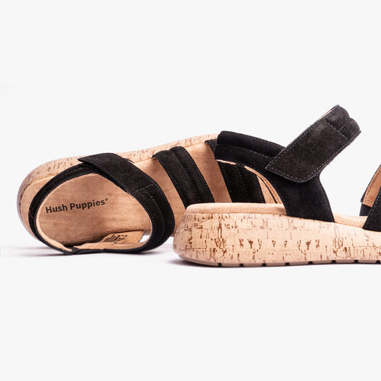 Hush Puppies SKYE Womens Sandals Black