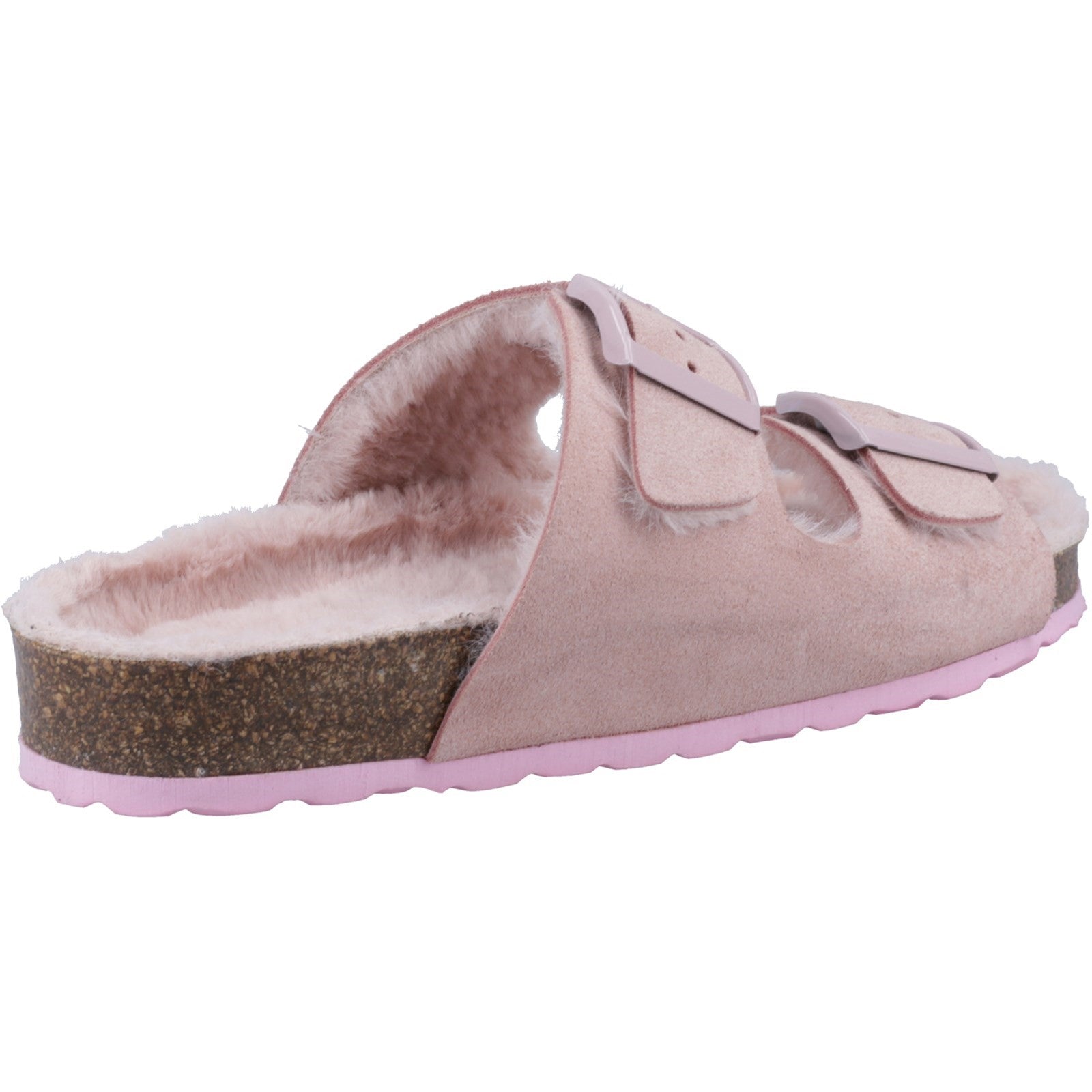 Hush Puppies JESSIE Ladies Slippers Light Pink