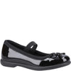 Hush Puppies BETTY PATENT JNR Girls Shoes Black