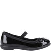 Hush Puppies BETTY PATENT JNR Girls Shoes Black