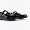 Hush Puppies BRITNEY PATENT Girls Shoes Black