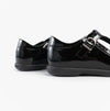 Hush Puppies BRITNEY PATENT Girls Shoes Black