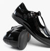 Hush Puppies BRITNEY PATENT Girls Shoes Black