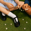 Hush Puppies BRITNEY PATENT Girls Shoes Black