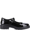 Hush Puppies AURORA PATENT Girls Shoes Black