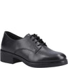 Hush Puppies ANASTASIA Girls Leather School Shoes Black