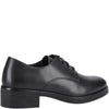 Hush Puppies ANASTASIA Girls Leather School Shoes Black