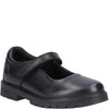 TANYA Girls School Shoes Black
