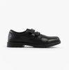Hush Puppies BARRY Boys Leather School Shoes Black