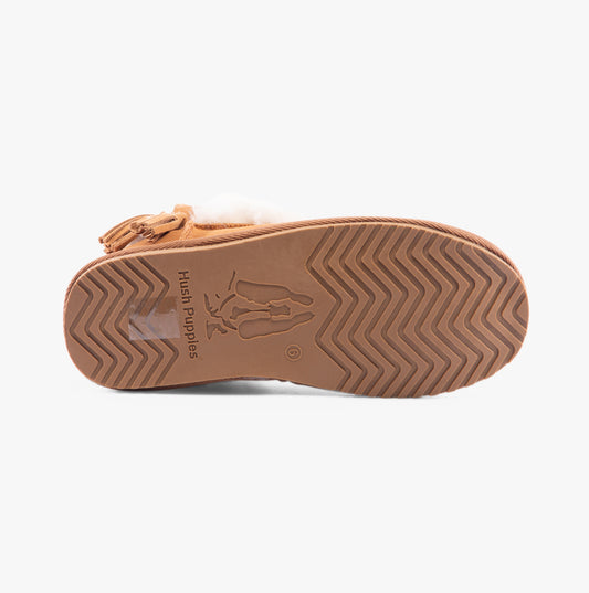 Hush Puppies AYANA Womens Slippers Tan